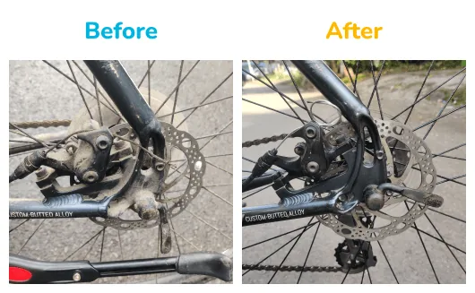 cycle service at home